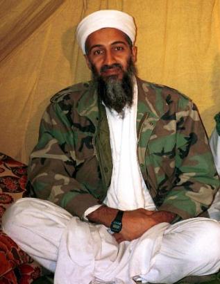 osama bin laden children. A smiling Osama bin Laden